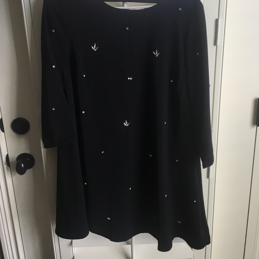 Holiday long sleeve Lulus M black dress